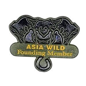 Asia Wild Founding Member Charitable Lapel Pin Organization Charleston SC